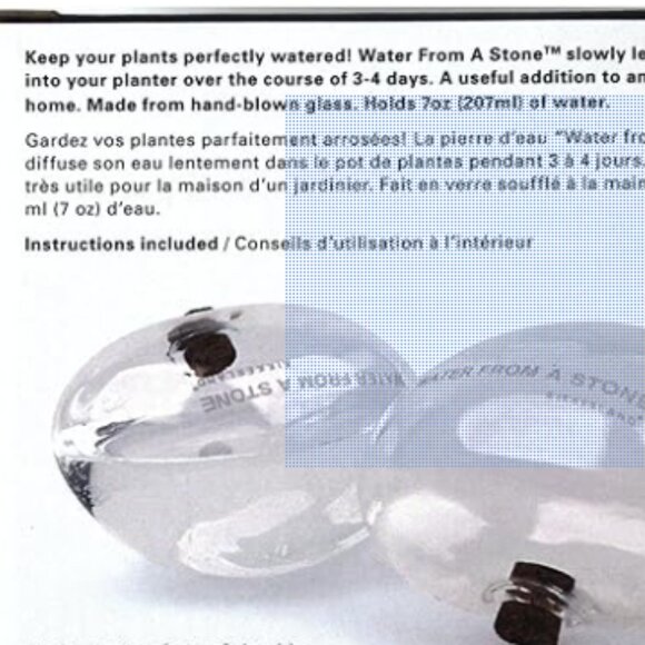 Kikkerland Water From a Stone Set - Picture 3 of 3